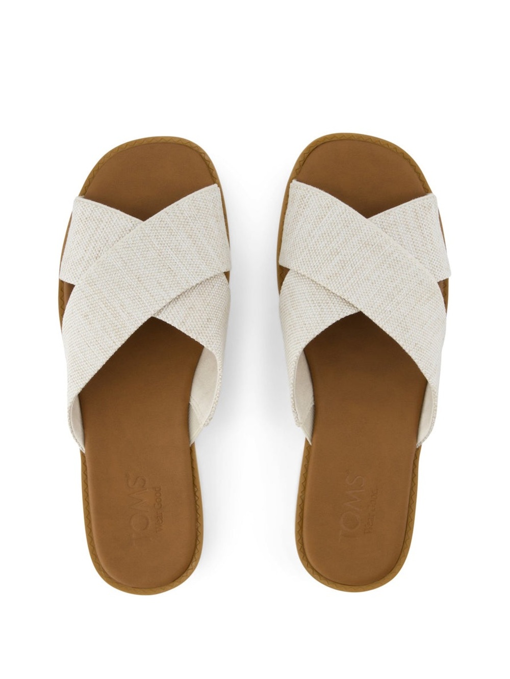 TOMS Mae Crossover Slide Sandals